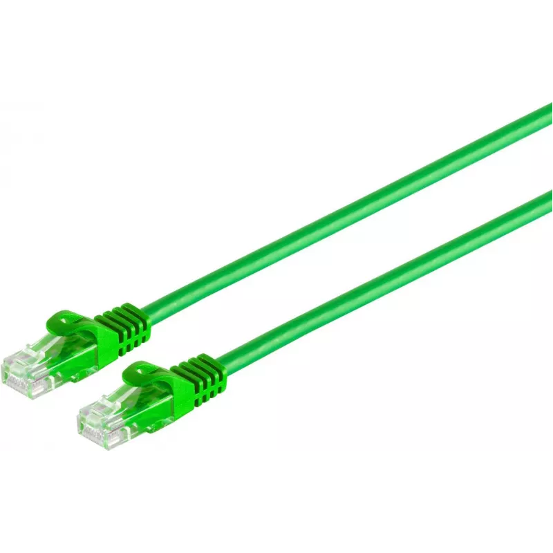 SHIVERPEAKS S/CONN maksimālas savienojamības Cat.7 S/FTP tīkla kabelis, RJ45, zaļš, 1 m 08-35023