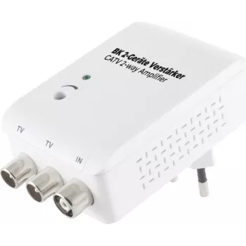 SHIVERPEAKS S/CONN maksimālas savienojamības divu antenu pastiprinātājs, 20 dB, IEC (15-15002)