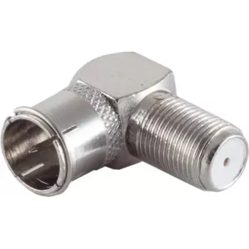 SHIVERPEAKS S/CONN maksimālas savienojamības F-leņķa adapteris, F-Quick spraudnis uz F ligzdu (85210-QUICK)