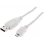 SHIVERPEAKS USB A uz Micro USB B kabelis, 1 m, USB 2.0, melns