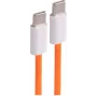 SHIVERPEAKS USB-C uz USB-C pīts uzlādes kabelis, 60W PD, 2m, oranžs BS14-21037