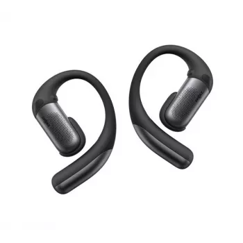 Shokz OpenFit Pro Black Open-Ear True Wireless Earbuds ar DirectPitch™ tehnoloģiju, Bluetooth 5.3, 30H kopējā baterija, IP54, skārienvadība