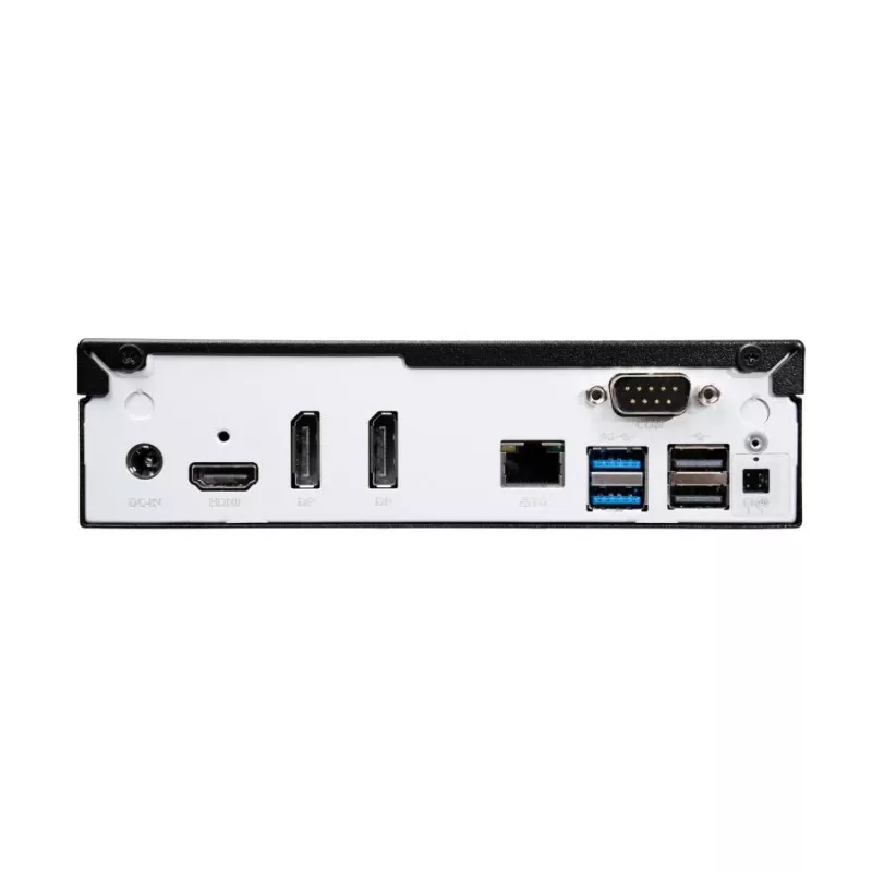 Shuttle DH810S plāns PC barebone, LGA1150, Intel H81, DDR3L, HDMI, DP, M.2, divi GbE, 8x USB, COM, 24/7