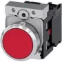 Siemens 3SU1150-0AB20-1CA0 SIRIUS ACT pārslēgšanas slēdzis, 22mm, 2 pozīciju, 1NO, melns