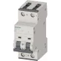 SIEMENS 5SY62066 automātiskais slēdzis 2 polu 6A B raksturlīkne 6kA DIN sliedes automātiskais slēdzis