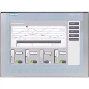 Siemens SIMATIC HMI KTP1200 Basic skārienpanelis, 12,1 collu TFT, 1280x800, PROFINET, 24V DC, 6AV2123-2MB03-0AX0