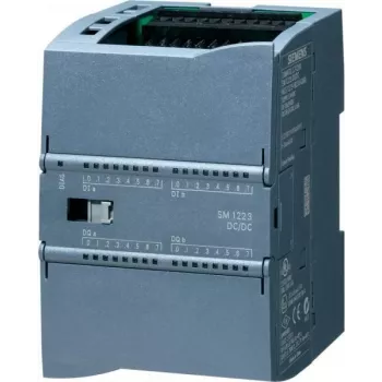 Siemens SIMATIC S7-1200 SM 1223 digitālā ieeju/izeju modulis, 8 DI/8 DO, 24 V DC, tranzistors 6ES7223-1BH32-0XB0