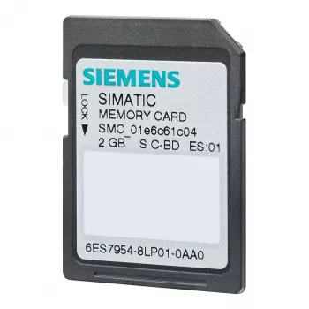 Siemens SIMATIC S7 atmiņas karte 256 MB SD Flash priekš S7-1200/S7-1500 PLC CPU