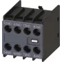 Siemens SIRIUS 3RH2 palīgkontaktu bloks, 4 NO kontakti, priekšējā montāža, skrūvju spailes, 3RH2911-1GA40