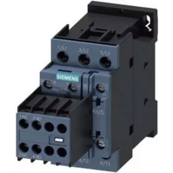 SIEMENS SIRIUS 3RT2028-1AP04 Kontaktors, 3-poliem, 38 A, 230 V AC spole, 18,5 kW
