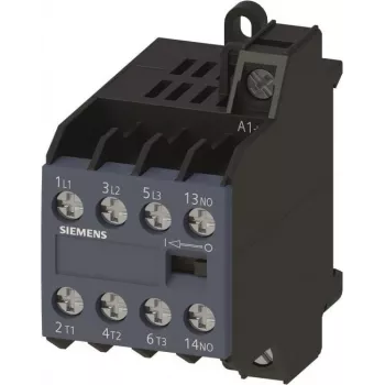 Siemens SIRIUS 3TG10 palīgkontaktors, 4 NO, 230 V AC spole, skrūvju spailes 3TG1010-0AL2