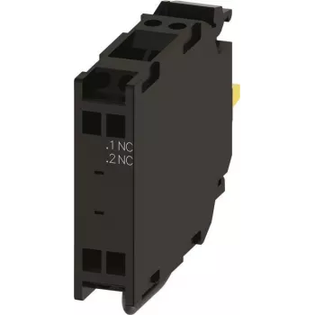 Siemens SIRIUS ACT kontaktu modulis, 1 NC, skrūvju spailes, 500V izolācija, 6A AC-15 3SU14001AA103HA0