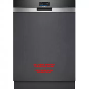 SIEMENS SN57TS00CE iQ700 Pilnībā integrējama trauku mazgājamā mašīna (Nerūsējošais tērauds matēts/melns, 60 cm, Home Connect)