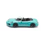 SIKU Porsche 911 Turbo S Cabriolet Tirkīza/Melna Liešanas Modelis 1:55