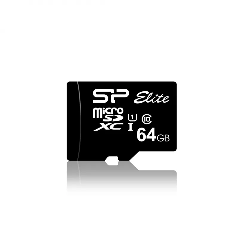 Silicon Power 64GB microSDXC UHS-I Class 10 U1 V10 atmiņas karte