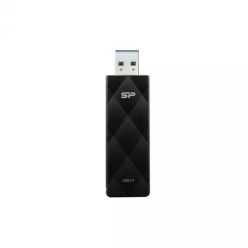 Silicon Power Blaze B20 16GB USB 3.2 Gen 1 zibatmiņa, ievelkams savienotājs, melna