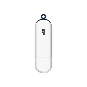 Silicon Power Blaze B32 USB zibatmiņa 128GB USB 3.2 Gen 1 Balta ar tumši zilu apdari