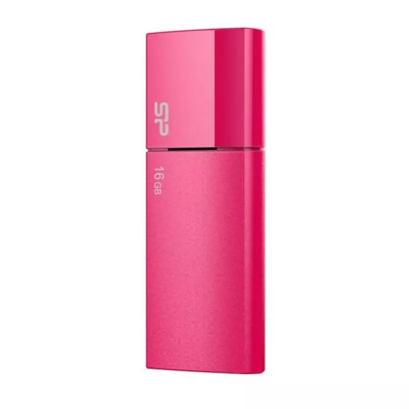 Silicon Power SP016GBUF2U05V1H 16GB USB 2.0 zibatmiņa, ievelkams USB-A, tumši zils