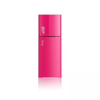 Silicon Power SP016GBUF2U05V1H 16GB USB 2.0 zibatmiņa, ievelkams USB-A, tumši zils
