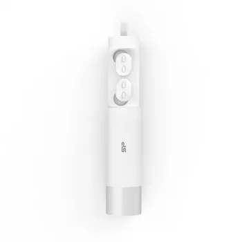 Silicon Power SP5MWASYBP81BT0W 10000mAh Power Bank ar iebūvētu USB-C kabeli - balts
