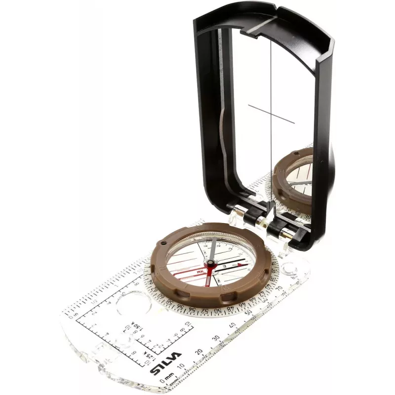 Silva 16DCL-6400/360 Baseplate Compass with Luminous Markings