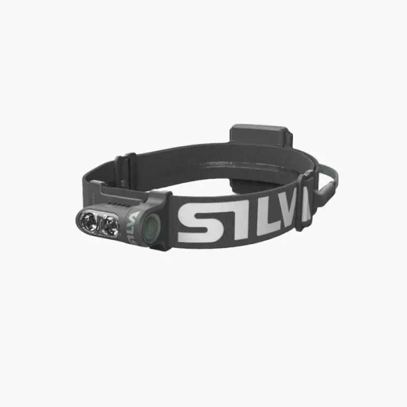 Silva Trail Runner Free 2 Galvaslampa 550 Lumeni Melna