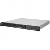 SilverStone RM100 1U Rackmount Chassis - Mini-ITX, Steel, Black