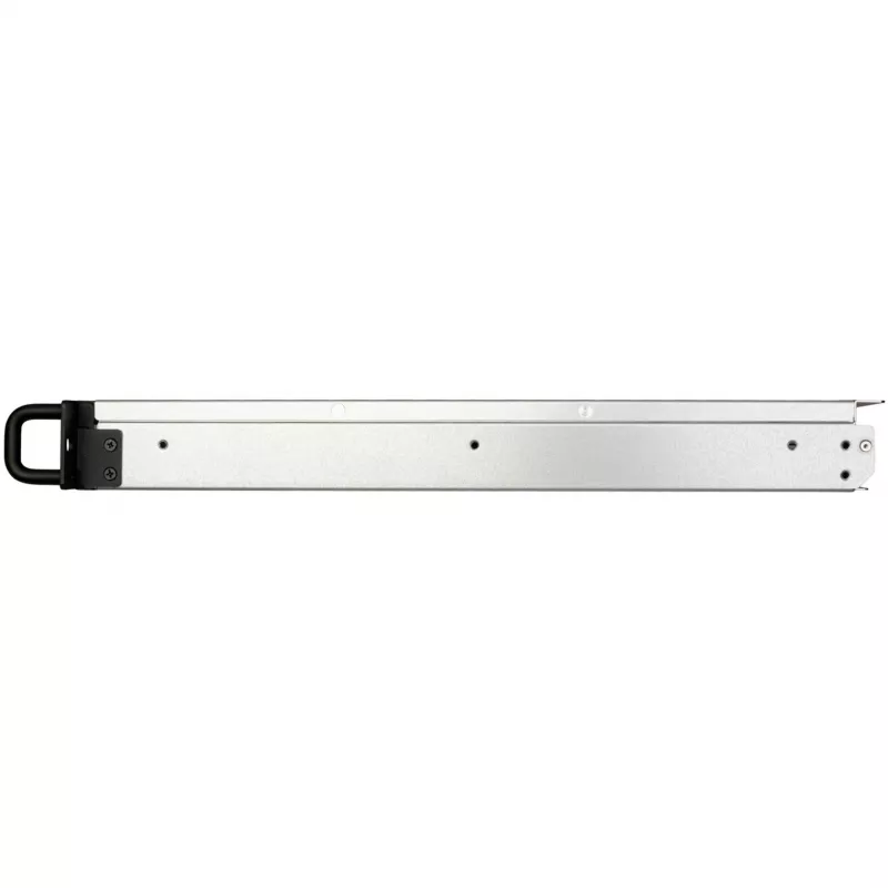 SilverStone RM100 1U Rackmount Chassis - Mini-ITX, Steel, Black