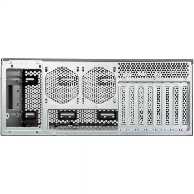 SilverStone RM4A 4U Rackmount Server Case, SSI-EEB, Mesh - Dark Grey