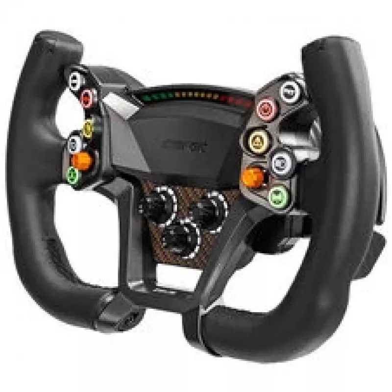 Simagic Zeus GT 300mm bezvadu stūres rats ar oglekļa šķiedras plāksni, RGB pogām, magnētiskajiem lāpstiņām, dubulto sajūgu, ātrai atbrīvošanai Alpha bāzēm