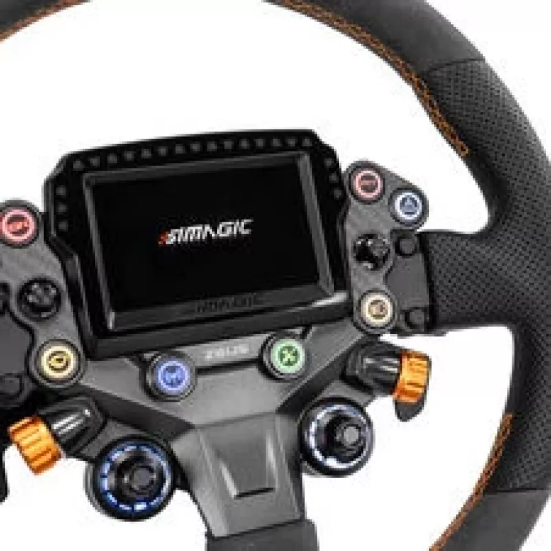 Simagic Zeus Sport + MagicDash 4 komplekts - melns
