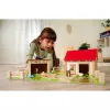 SIMBA-DICKIE Farm with Accessories – Liels lauku sētas rotaļu komplekts ar kūti, staļļiem, zemnieku, dzīvniekiem un barošanas rīkiem bērniem vecumā no 3 līdz 8 gadiem
