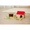 SIMBA-DICKIE Farm with Accessories – Liels lauku sētas rotaļu komplekts ar kūti, staļļiem, zemnieku, dzīvniekiem un barošanas rīkiem bērniem vecumā no 3 līdz 8 gadiem