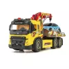 SIMBA-DICKIE Giant Tow Truck ar gaismām, skaņām, kustīgu celtni un vinču – rotaļu glābšanas transportlīdzeklis bērniem no 3 gadiem