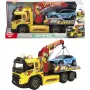 SIMBA-DICKIE Giant Tow Truck ar gaismām, skaņām, kustīgu celtni un vinču – rotaļu glābšanas transportlīdzeklis bērniem no 3 gadiem
