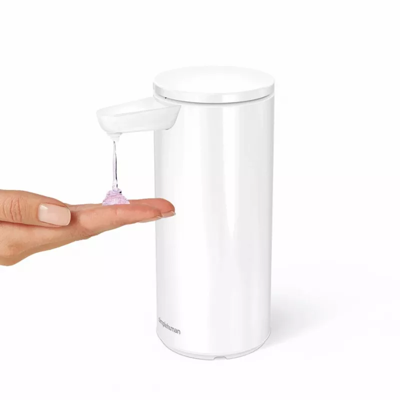 Simplehuman Sensor ziepju dozators balts