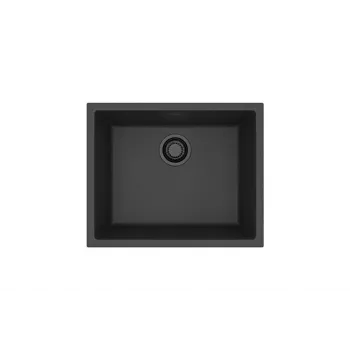Sink OMNI 30 G90 ar sifonu melns