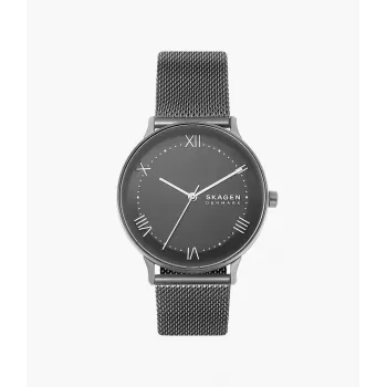 Skagen Holst Vīriešu Kvarca Pulkstenis SKW6624 40mm Nerūsējošā Tērauda Siets Pelēks