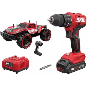 SKIL Triecienurbis + RC Auto, 1x2Ah 18V