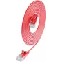 Wirewin Cat.6 SLIM-Light U/UTP tīkla kabelis, 0,5 m, sarkans (PKW-LIGHT-K6 0.5 RT)