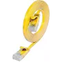 Wirewin Cat.6 U/UTP slaids Ethernet tīkla kabelis, 2m, dzeltens PKW-SLIM-KAT6 2.0 GE