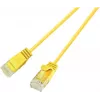 Wirewin Cat.6 U/UTP Slim-Light tīkla kabelis, 0,5m, dzeltens PKW-LIGHT-K6 0.5 GE