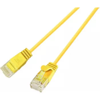 Wirewin Cat.6 U/UTP Slim-Light tīkla kabelis, 0,5m, dzeltens PKW-LIGHT-K6 0.5 GE