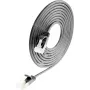 Wirewin Cat 6a U/FTP slaidais savienojuma kabelis, 0,25 m, melns, 10 Gbps, PoE++ PKW-LIGHT-STP-K6A 0.25 SW
