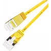 Wirewin Cat 6a U/FTP slaids savienojuma kabelis, dzeltens, 3.0m, 10G, PoE++ PKW-LIGHT-STP-K6A 3.0 GE