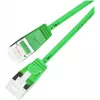 Wirewin Light komutācijas kabelis apaļš U/FTP Cat 6a zaļš 2,0m slaids elastīgs PoE (PKW-LIGHT-STP-K6A 2.0 GN)