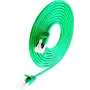 Wirewin Light komutācijas kabelis apaļš U/FTP Cat 6a zaļš 2,0m slaids elastīgs PoE (PKW-LIGHT-STP-K6A 2.0 GN)