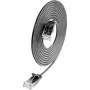 Wirewin PKW-LIGHT-K6 3.0 SW - Cat.6 Slim-Light tīkla kabelis, U/UTP, 3.0 m, melns