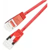 Wirewin Slim Patch Cable U/FTP Cat 6a sarkans 3.0m PKW-LIGHT-STP-K6A 3.0 RT