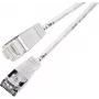 Wirewin SLIM SL6 1.5 WS Cat.6 U/FTP Slim-Light tīkla kabelis, 1,5m, balts PKW-LIGHT-STP-K6 1.5 WS